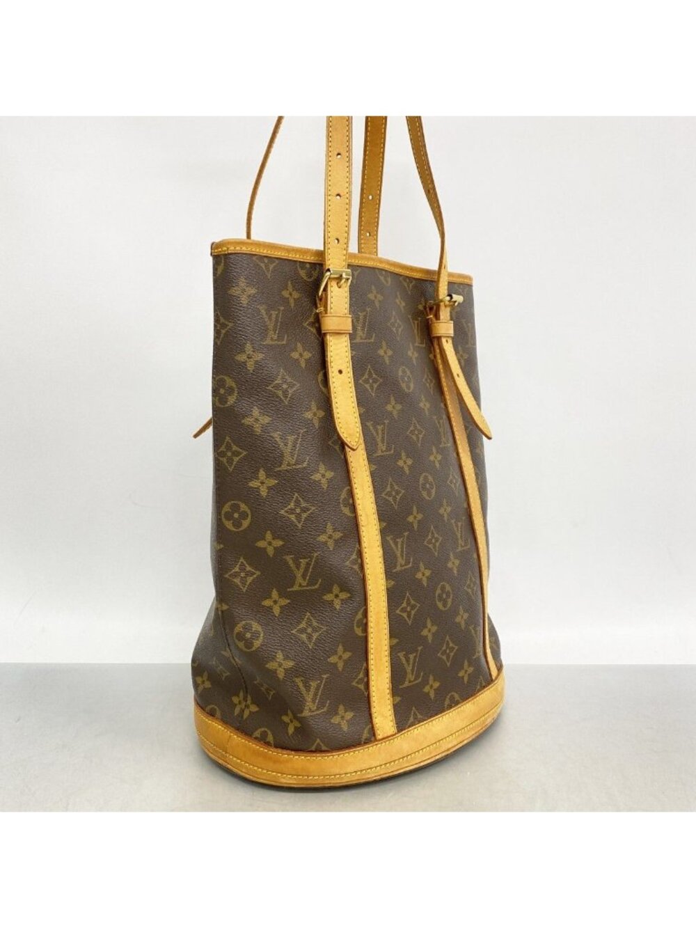 Louis Vuitton Tote Monogram Bucket GM Brown - Picture 2 of 10